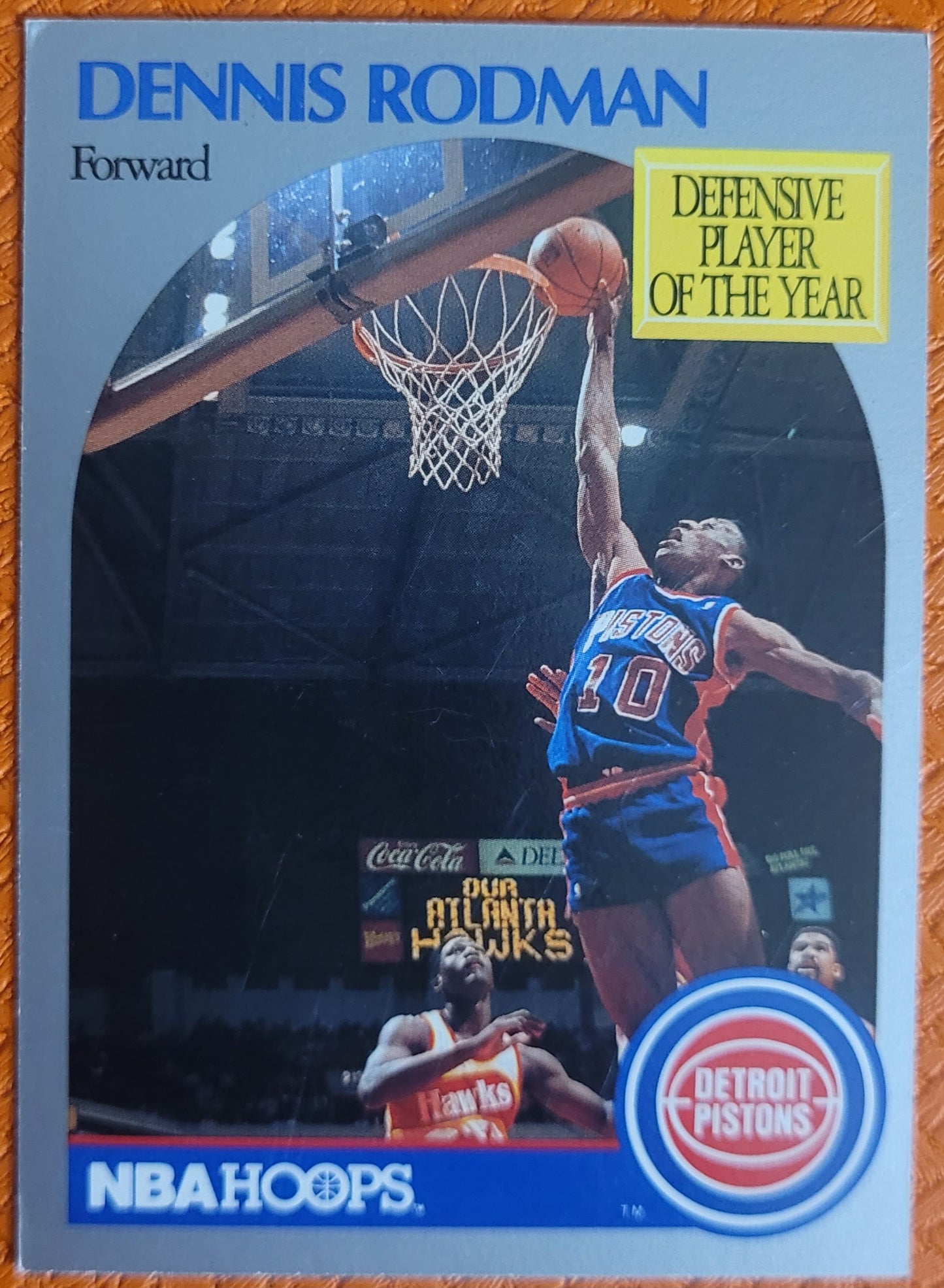 1990-91 Hoops #109 Dennis Rodman