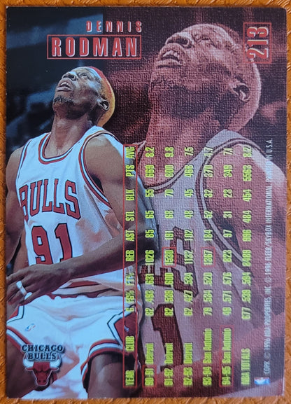 1995-96 Fleer #213 Dennis Rodman