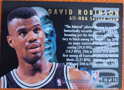 1994-95 Ultra #10 David Robinson All-NBA