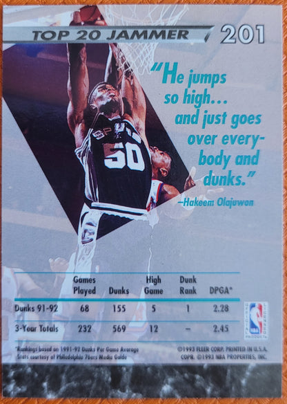 1992-93 Ultra #201 David Robinson