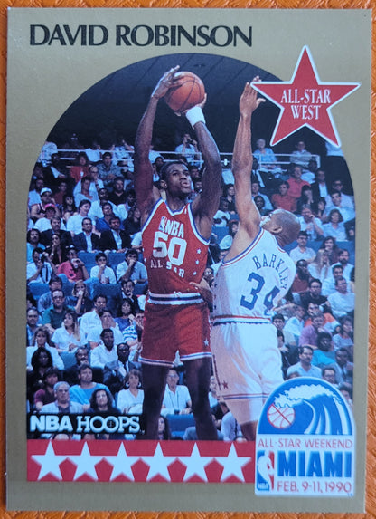 1990-91 Hoops #24 David Robinson