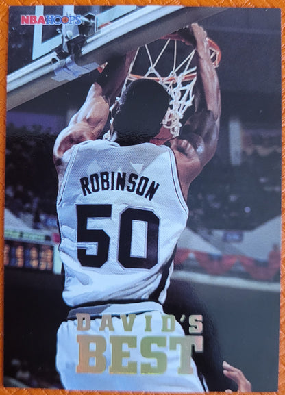 1993-94 Hoops #DB5 David Robinson David's Best