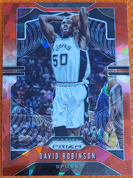 2019-20 Panini Prizm #9 David Robinson Prizms Red Ice