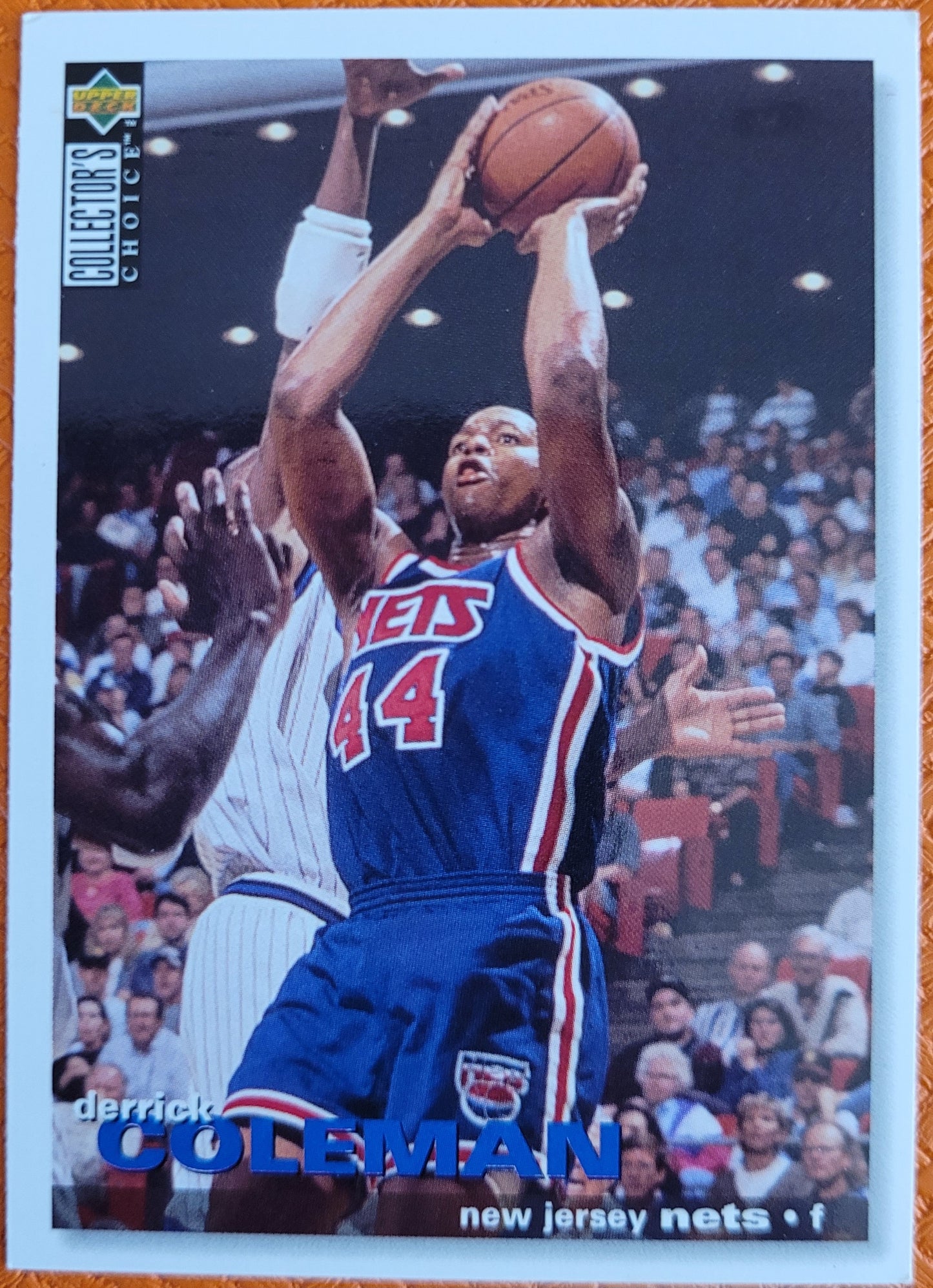 1995-96 Collector's Choice #138 Derrick Coleman