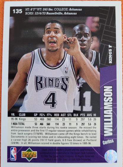 1996-97 Collector's Choice French #135 Corliss Williamson