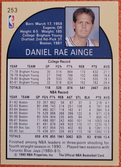 1990-91 Hoops #253 Danny Ainge