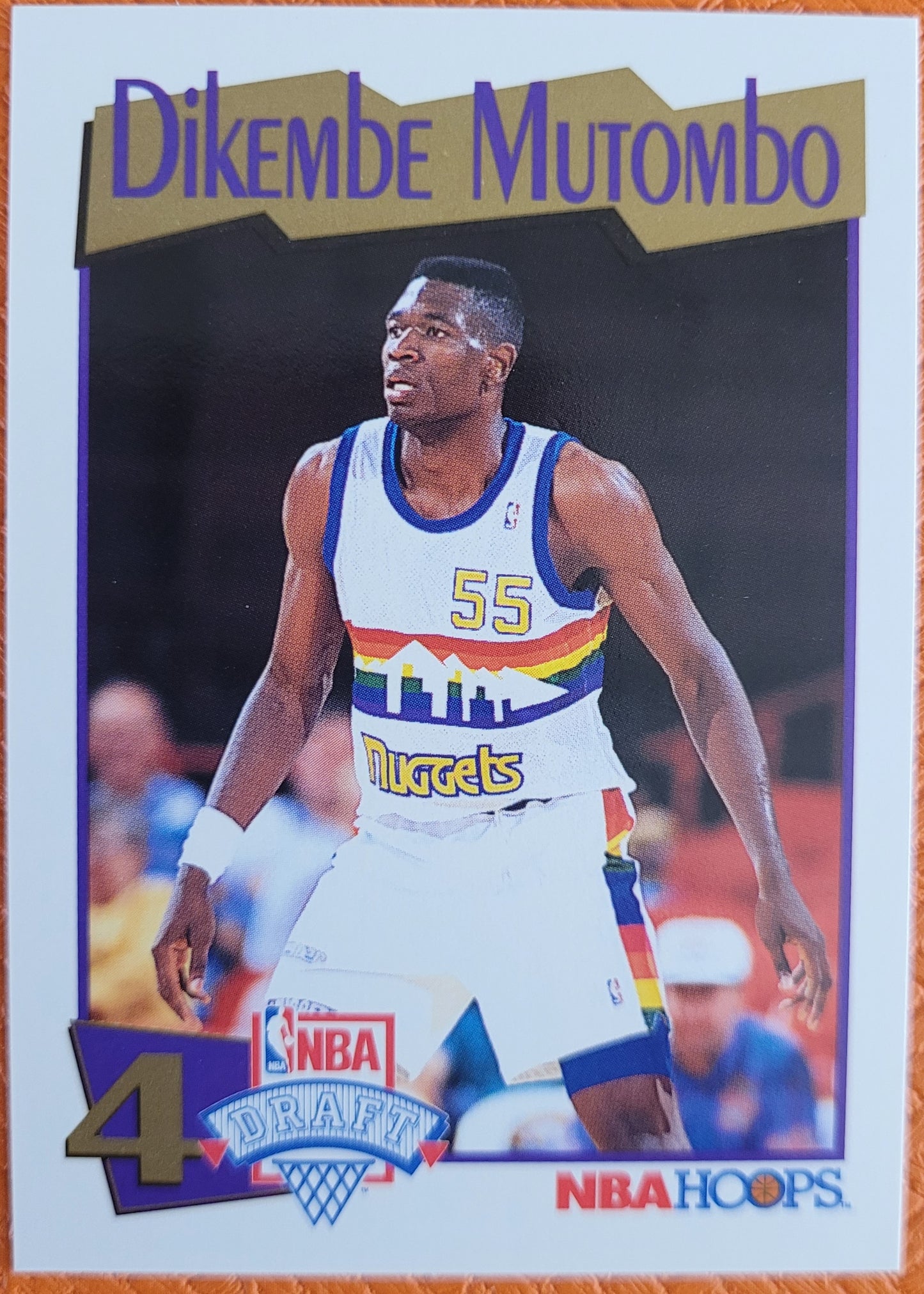 1991-92 Hoops #549 Dikembe Mutombo