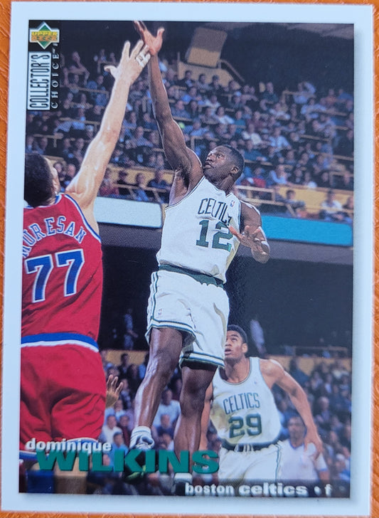 1995-96 Collector's Choice Japanese #10 Dominique Wilkins