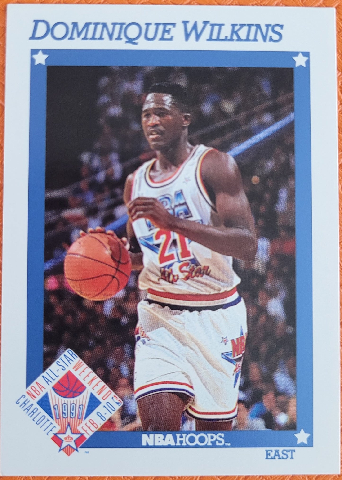 1991-92 Hoops #259 Dominique Wilkins