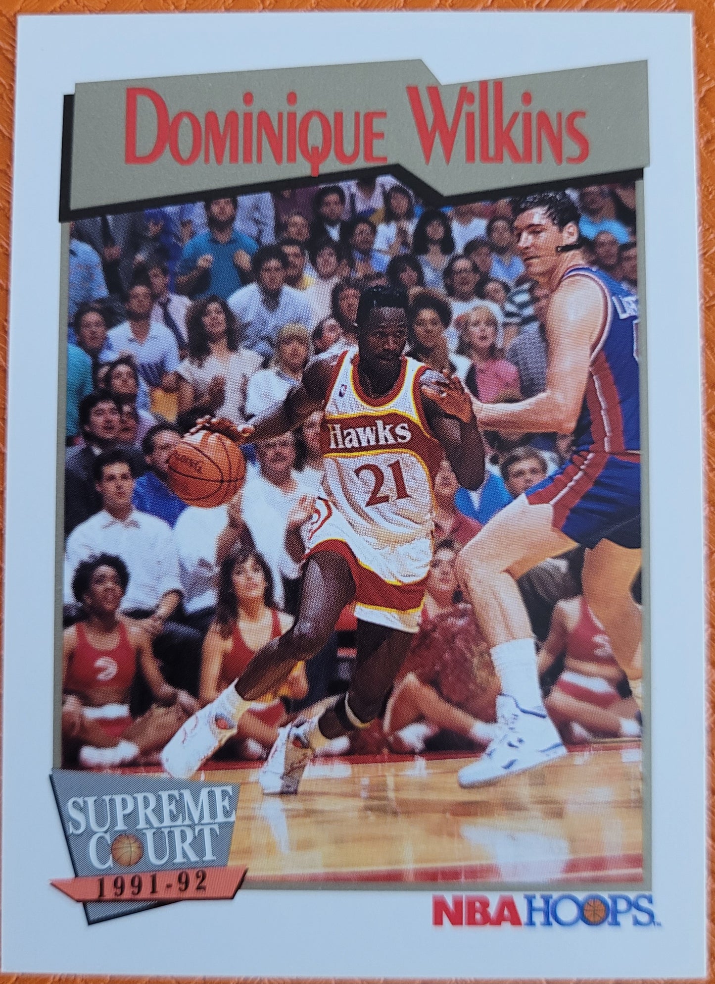 1991-92 Hoops #449 Dominique Wilkins