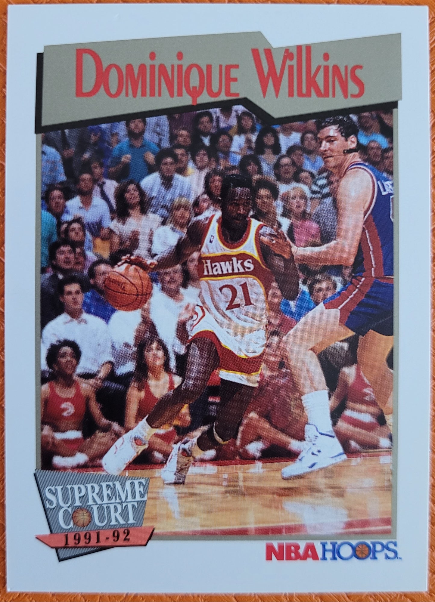 1991-92 Hoops #449 Dominique Wilkins