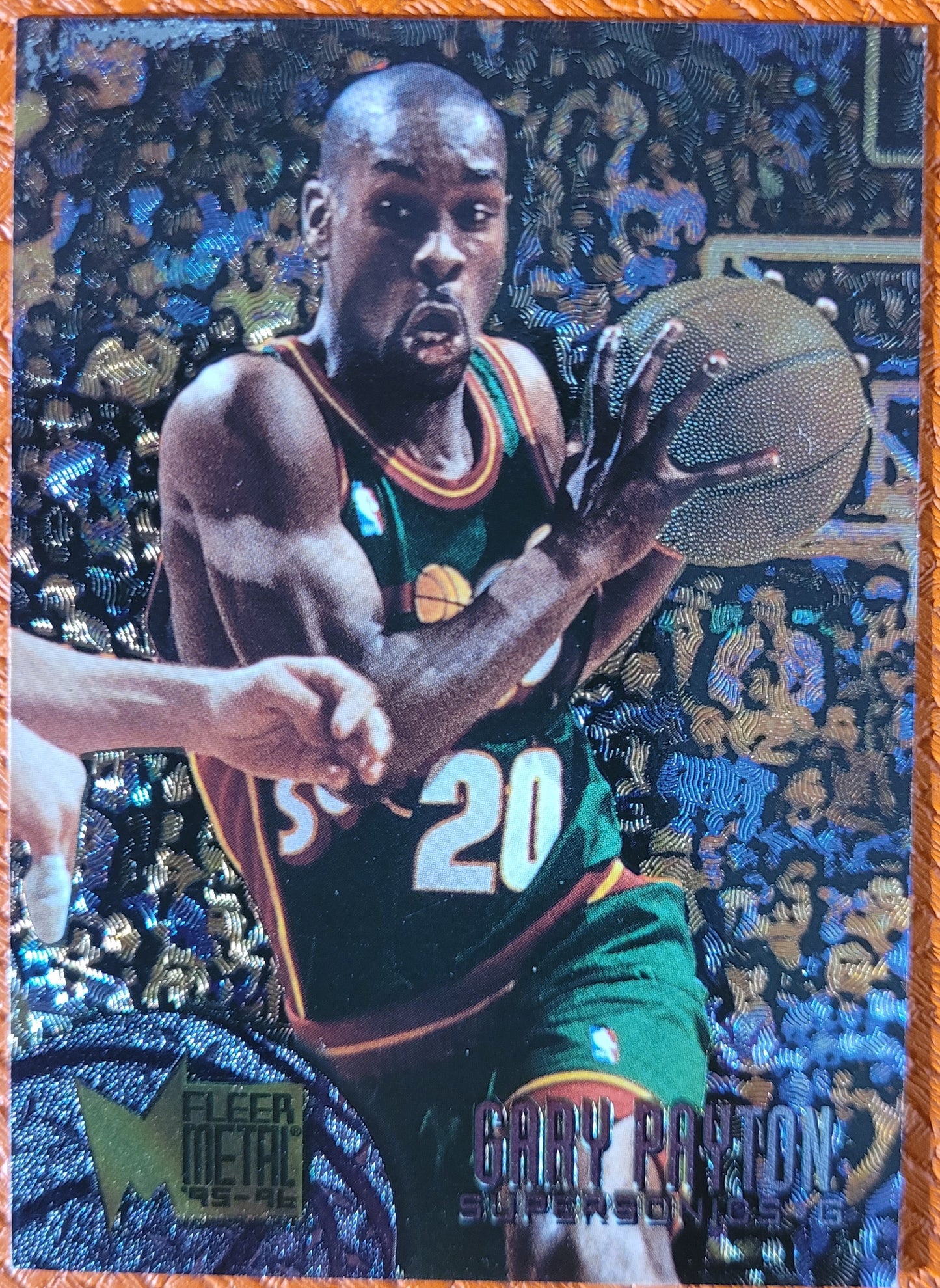 1995-96 Metal #193 Gary Payton