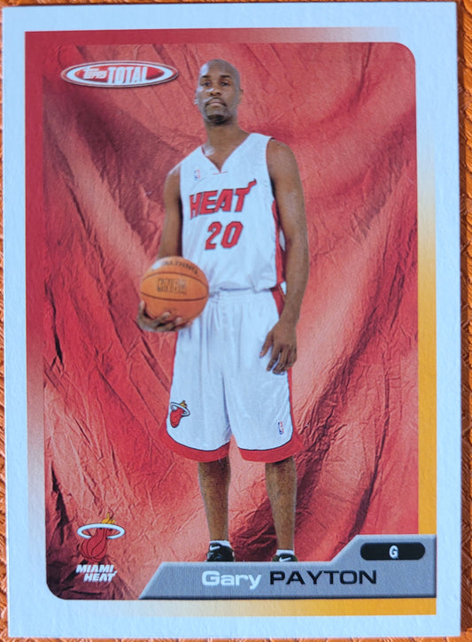 2005-06 Topps Total #237 Gary Payton Silver