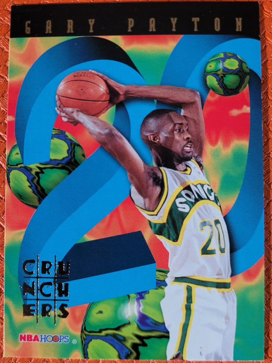 1995-96 Hoops #13 Gary Payton Number Crunchers