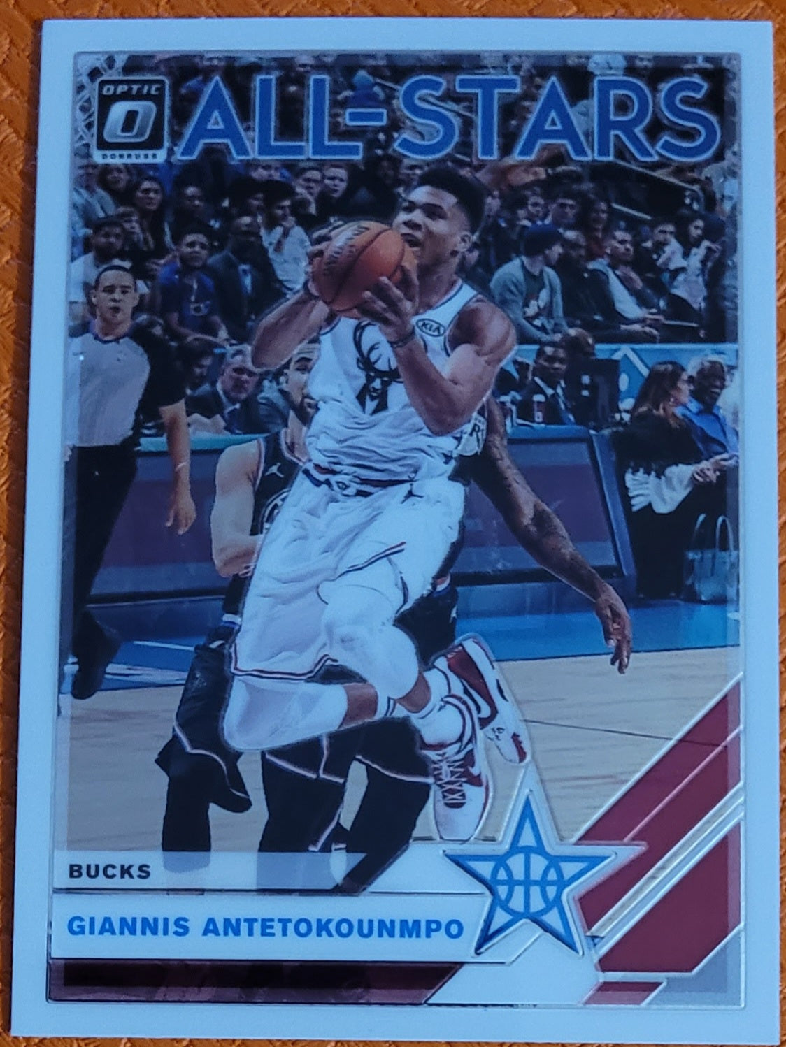 2019-20 Donruss Optic #1 Giannis Antetokounmpo All-Stars Holo