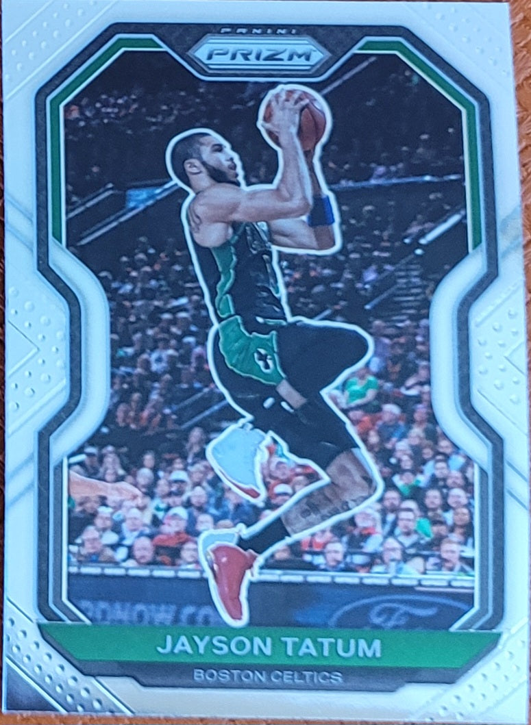 2020-21 Panini Prizm #119 Jayson Tatum Silver Prizms