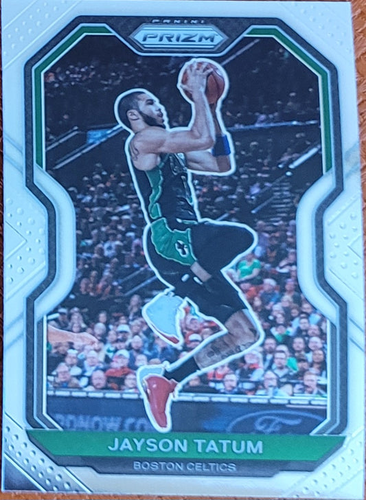 2020-21 Panini Prizm #119 Jayson Tatum Silver Prizms