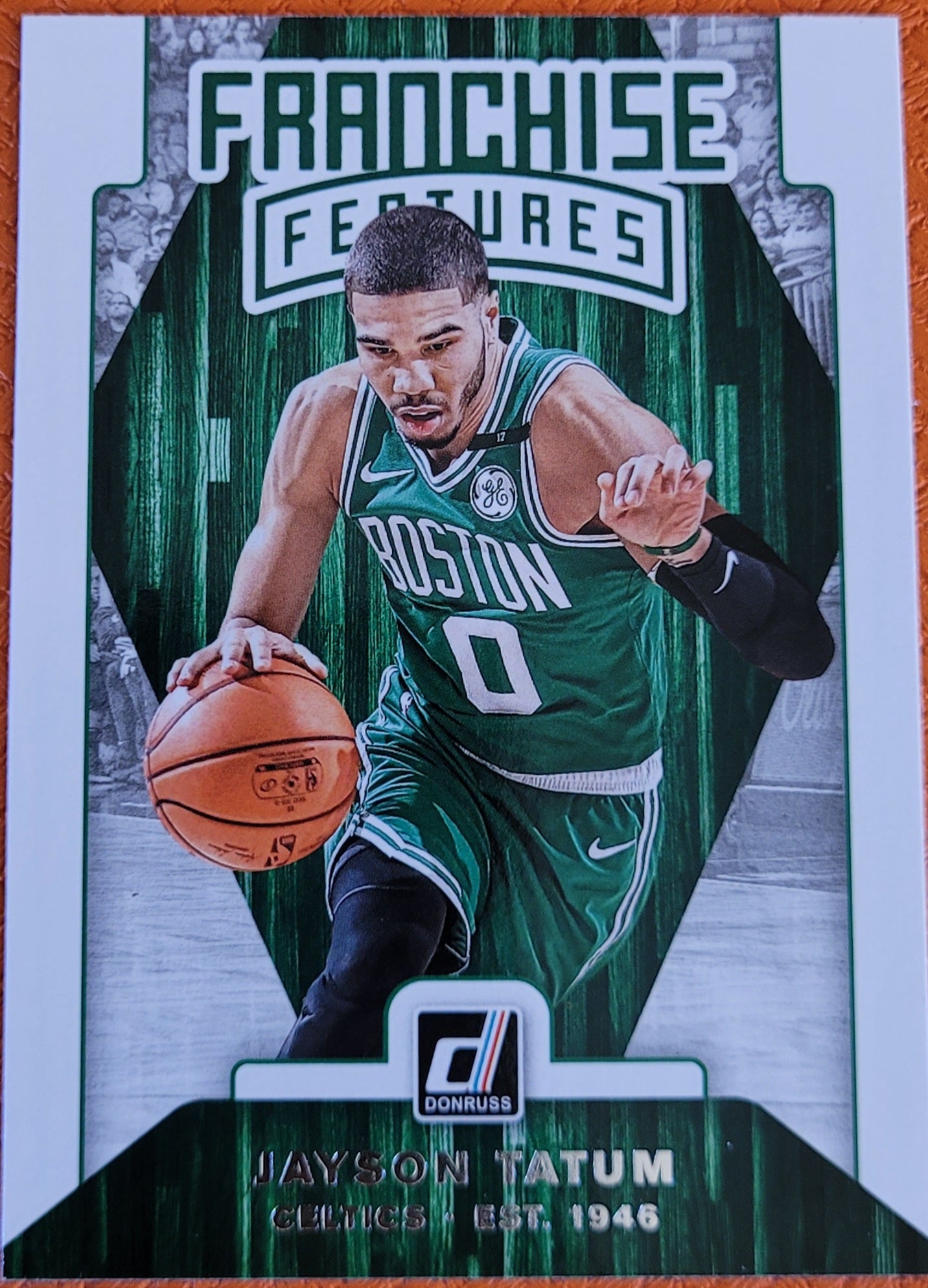 2019-20 Donruss #18 Jayson Tatum Franchise Features