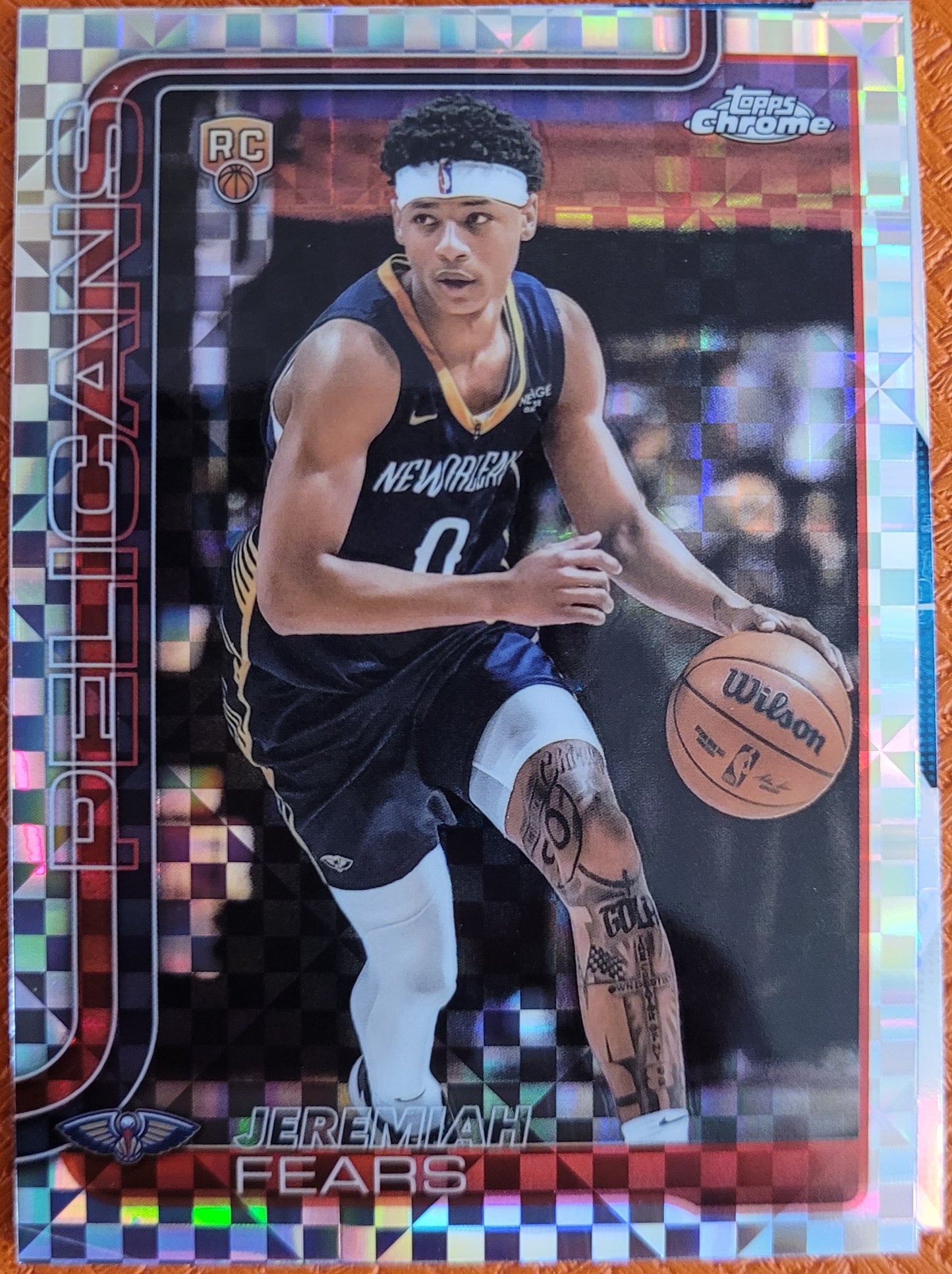 2025-26 Topps Chrome #257 Jeremiah Fears