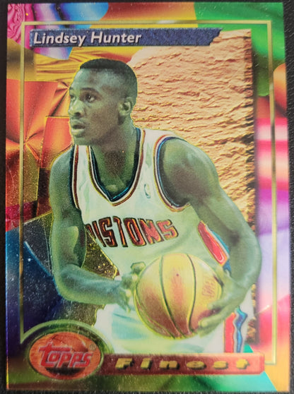 1993-94 Finest #184 Lindsey Hunter Refractors