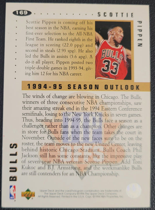 1994-95 Collector's Choice German #169 Scottie Pippen