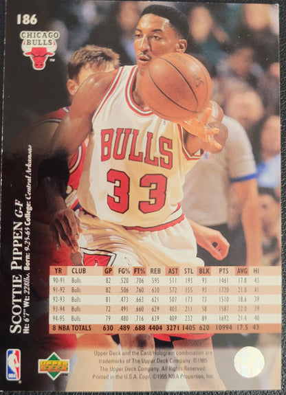 1995-96 Upper Deck #186 Scottie Pippen