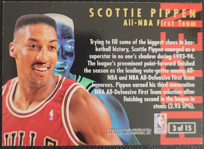 1994-95 Ultra #3 Scottie Pippen All-NBA