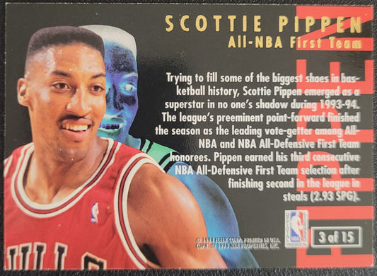 1994-95 Ultra #3 Scottie Pippen All-NBA