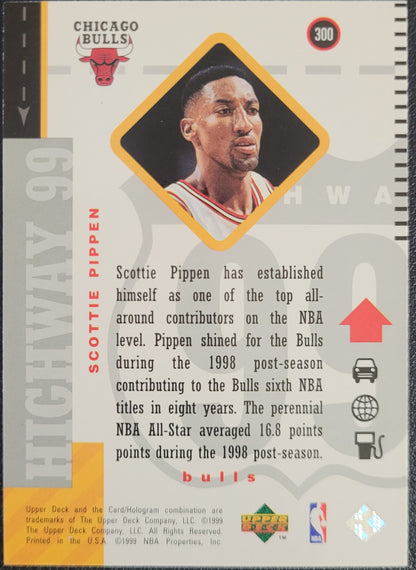 1998-99 Upper Deck #300 Scottie Pippen