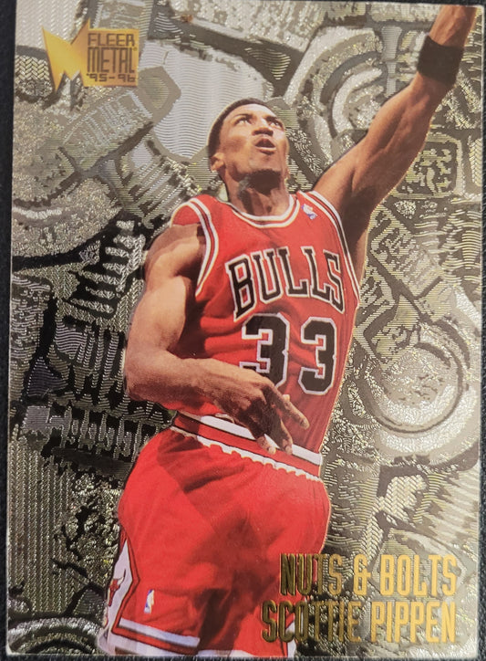 1995-96 Metal #216 Scottie Pippen
