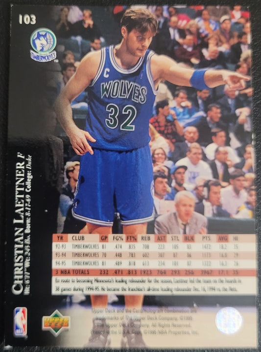 1995-96 Upper Deck #103 Christian Laettner