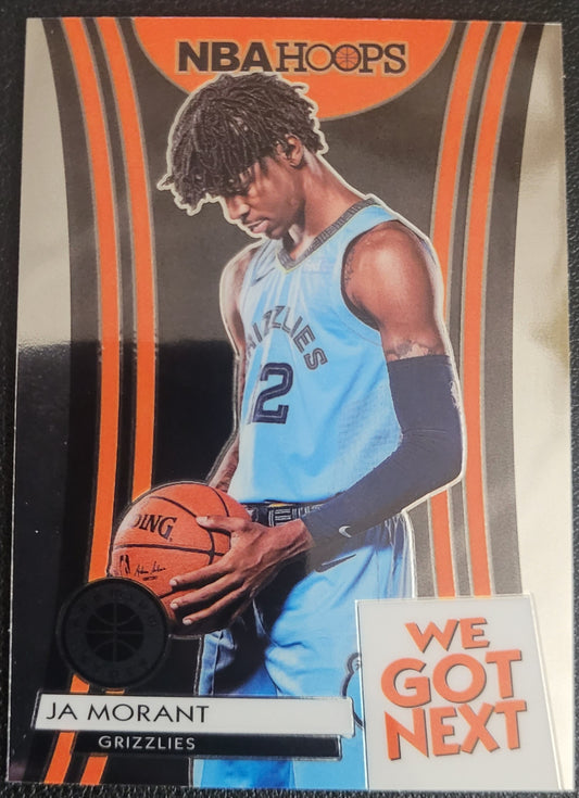 2019-20 Hoops Premium Stock #19 Ja Morant We Got Next Blue