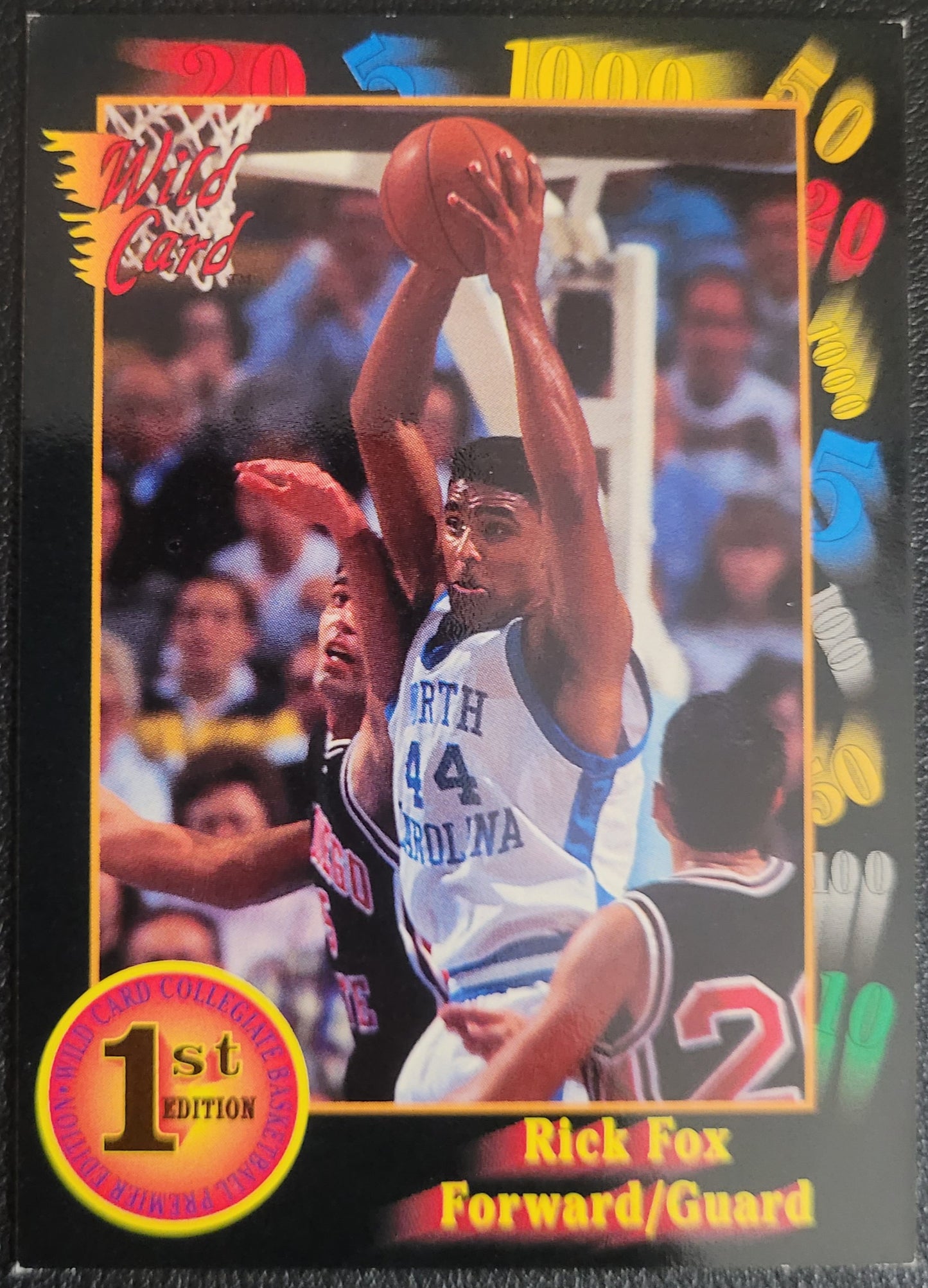 1991-92 Wild Card #19 Rick Fox