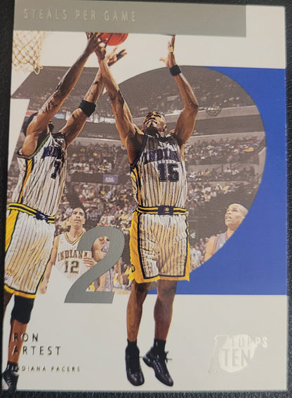 2002-03 Topps Ten #52 Ron Artest