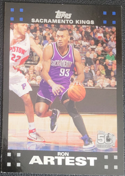 2007-08 Topps #93 Ron Artest