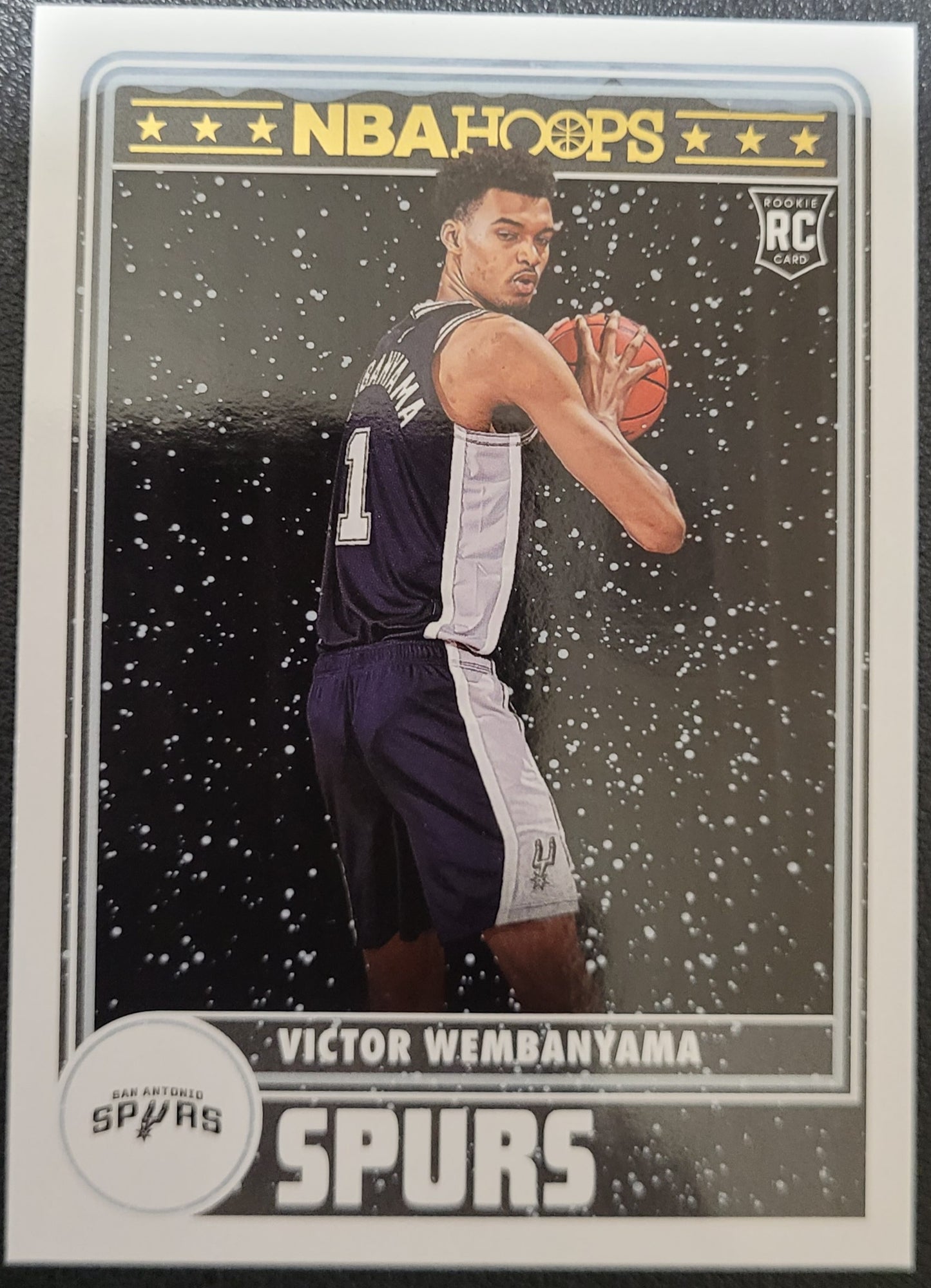 2023-24 Hoops Winter #298 Victor Wembanyama Rookie Card