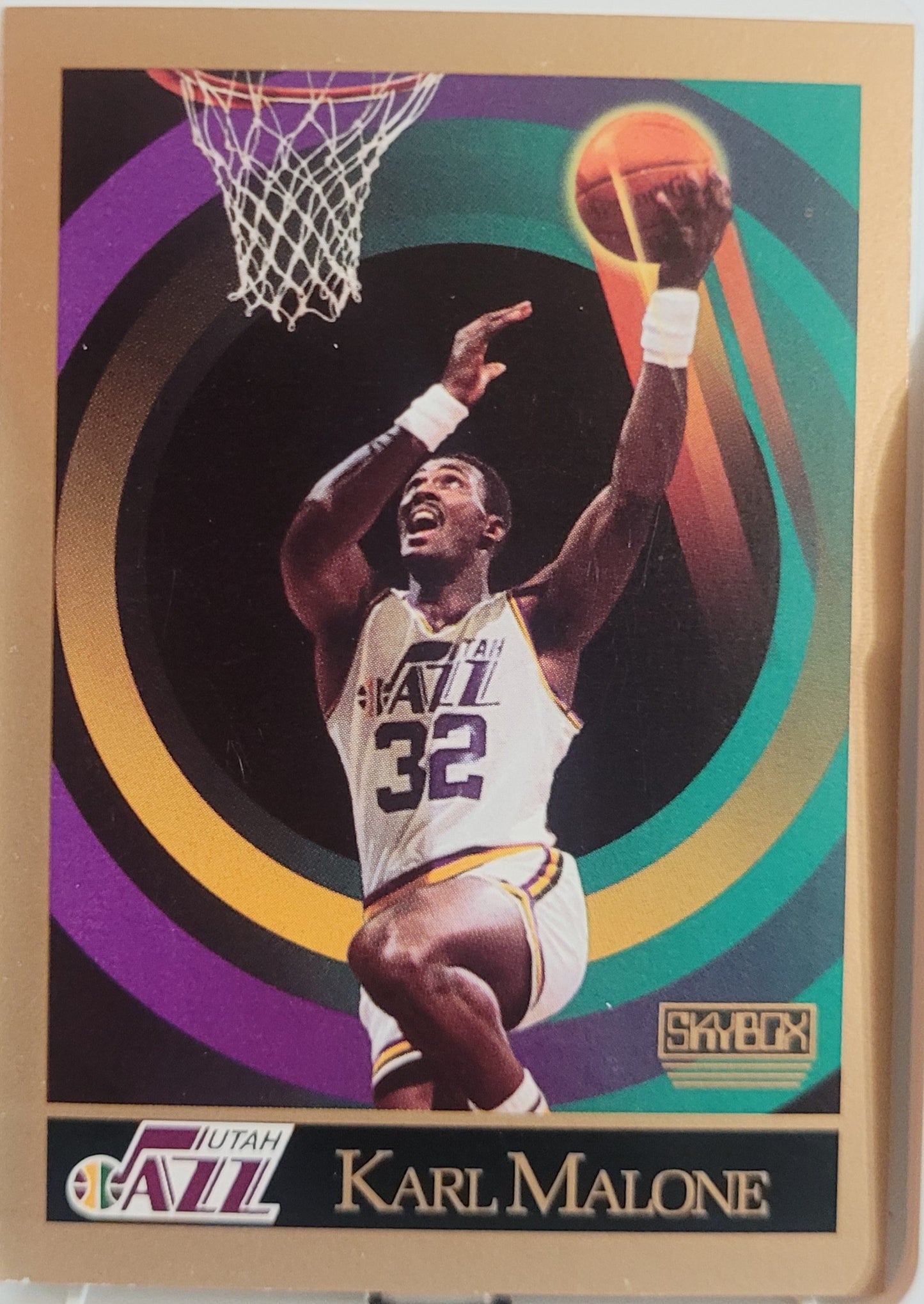 1990-91 SkyBox #282 Karl Malone