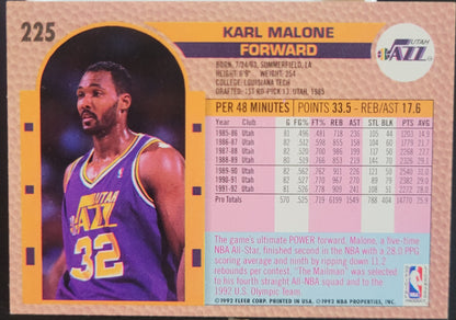 1992-93 Fleer #225 Karl Malone