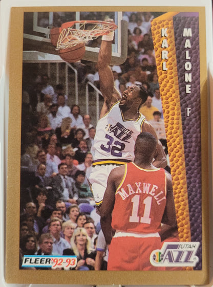 1992-93 Fleer #225 Karl Malone