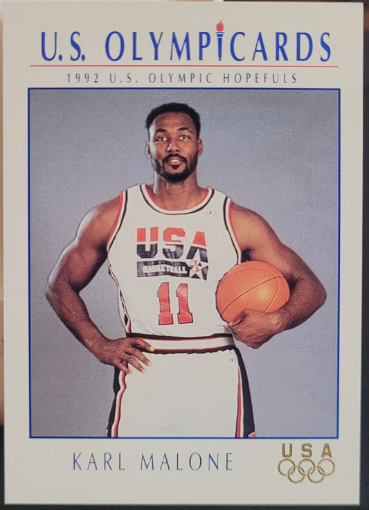 1992 Impel Olympicards: 1992 U.S. Olympic Hopefuls #13 Karl Malone