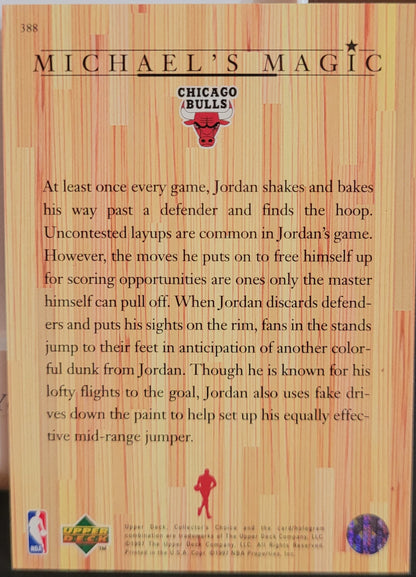 1997-98 Collector's Choice #388 Michael Jordan