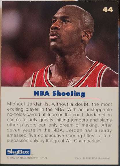1992 SkyBox USA #44 Michael Jordan