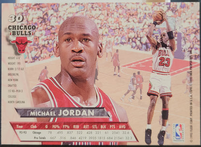 1993-94 Ultra #30 Michael Jordan