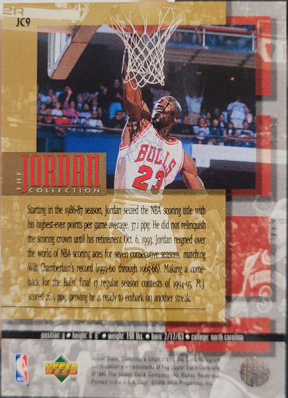 1995-96 Collector's Choice German II #JC9 Michael Jordan The Jordan Collection