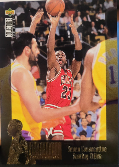 1995-96 Collector's Choice German II #JC9 Michael Jordan The Jordan Collection