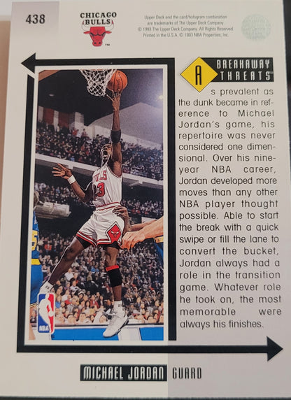 1993-94 Upper Deck #438 Michael Jordan