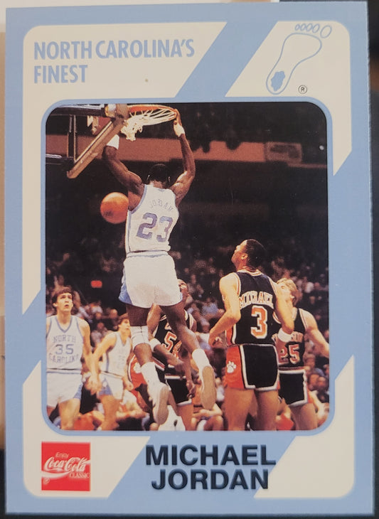 1989 Collegiate Collection North Carolina's Finest #15 Michael Jordan