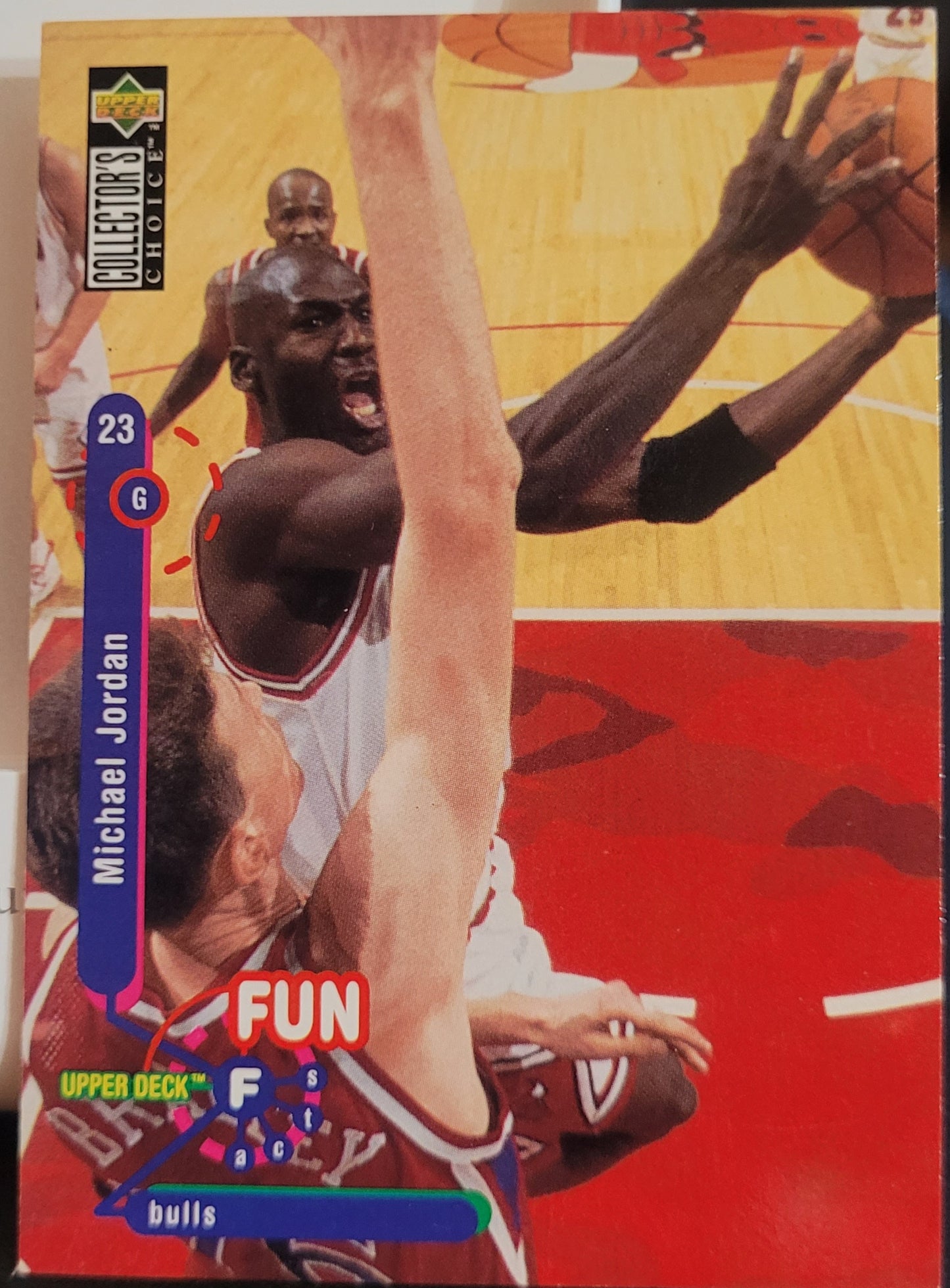1995-96 Collector's Choice #169 Michael Jordan