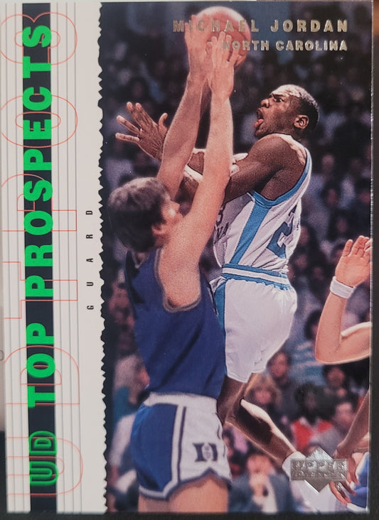 2003 UD Top Prospects #58 Michael Jordan