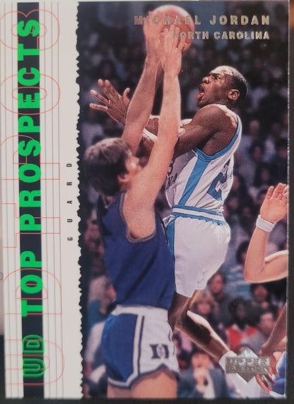2003 UD Top Prospects #58 Michael Jordan